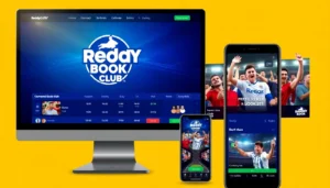 Reddy Book Club online betting platform with live sports and casino features, inviting users to join thrilling games and bets.