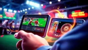 Engaging graphic of users placing bets on fairplay online platform via mobile app, illustrating seamless sports betting and casino gaming experience in India.