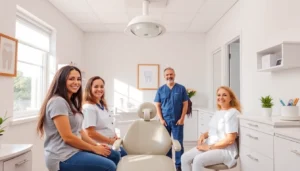 Ventura Bright Dental team providing friendly dental care in a welcoming clinic environment for