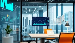 Real estate investment news article featuring real estate and financial market analysis for